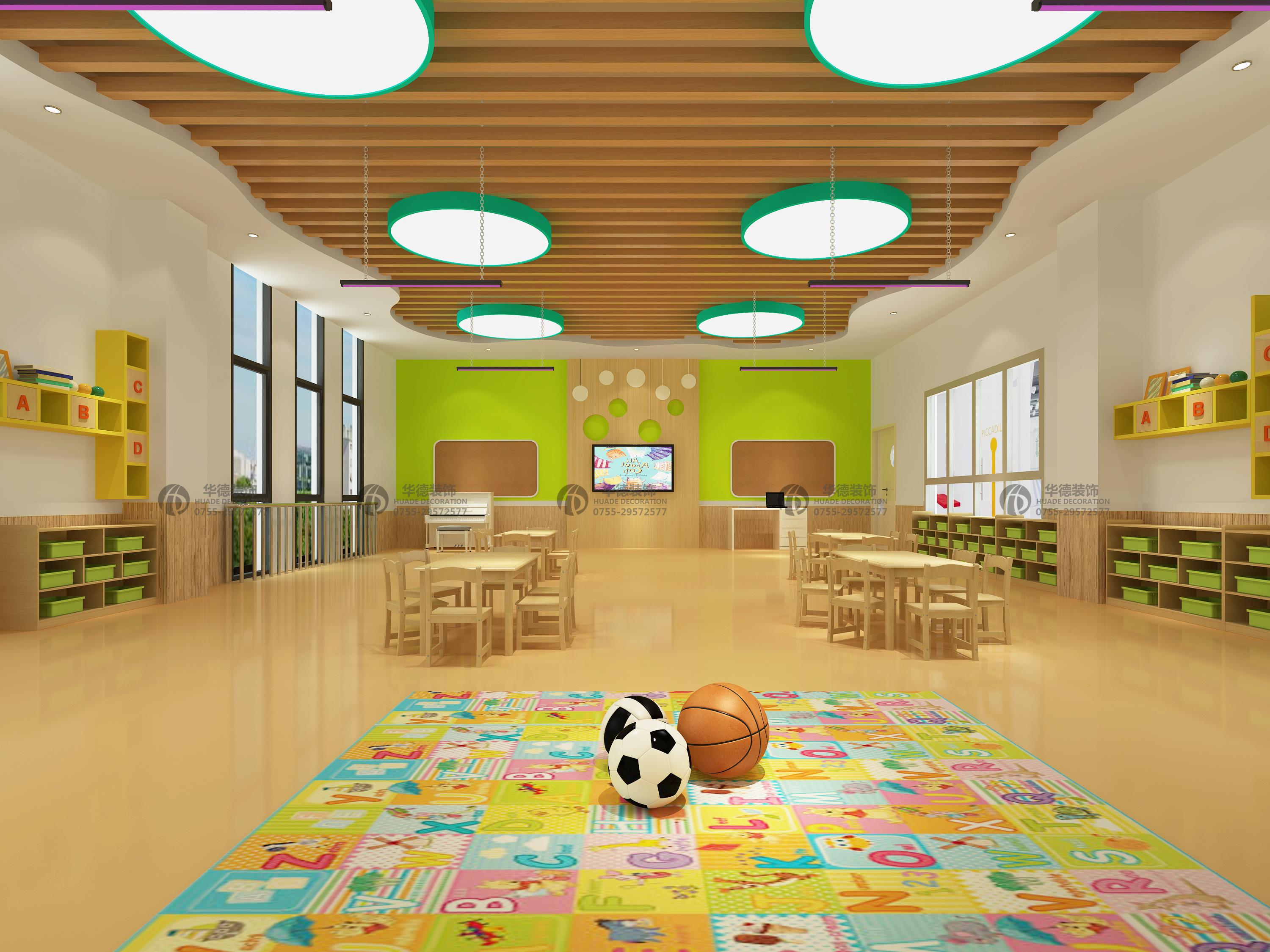 幼儿园装修室内地板的选择与维护|m6体育平台装饰设计